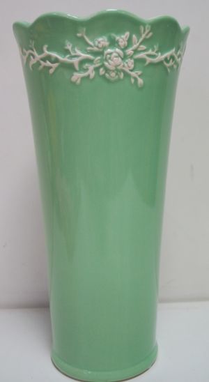 Керамична ваза с орнамент тюркоаз