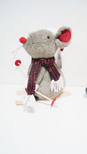 Мишка с коледна шапка 2 модела