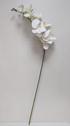 Изкуствена орхидея стрък- 3 цвята-92 см
